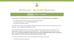 Desktop Screenshot of butterzart.com